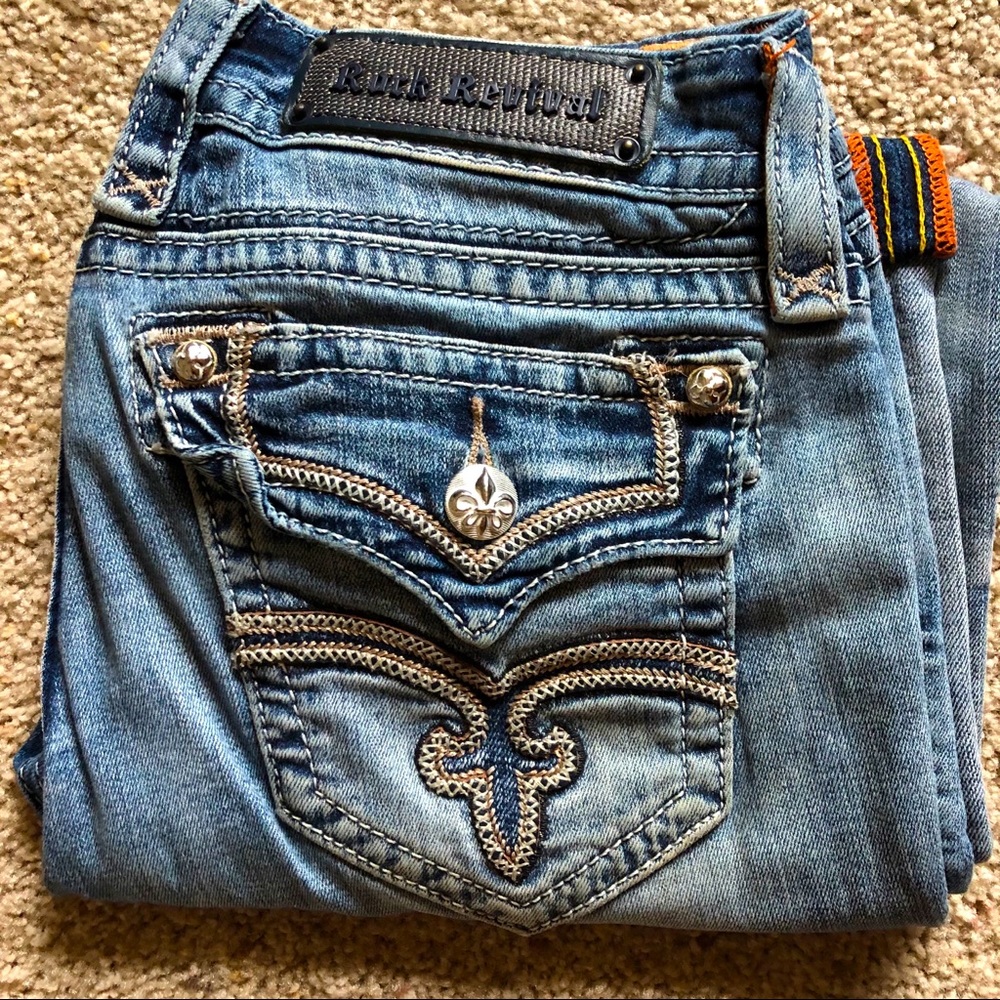 Rock Revival Capri Jeans